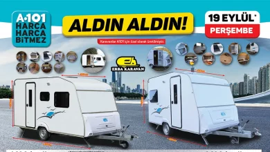 A101’den 19 Eylül’de Uygun Fiyatlı Karavan, ATV, Moped ve Elektrikli Bisiklet Fırsatı