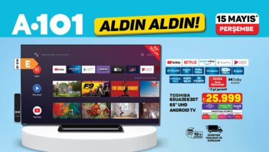 15 Mayıs’ta A101’de Elektronik ve Ev Ürünleri Satışa Sunuluyor