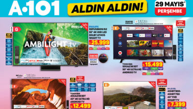 29 Mayıs’ta A101 ile Motosikletten Ev Ürünlerine Geniş Ürün Yelpazesi